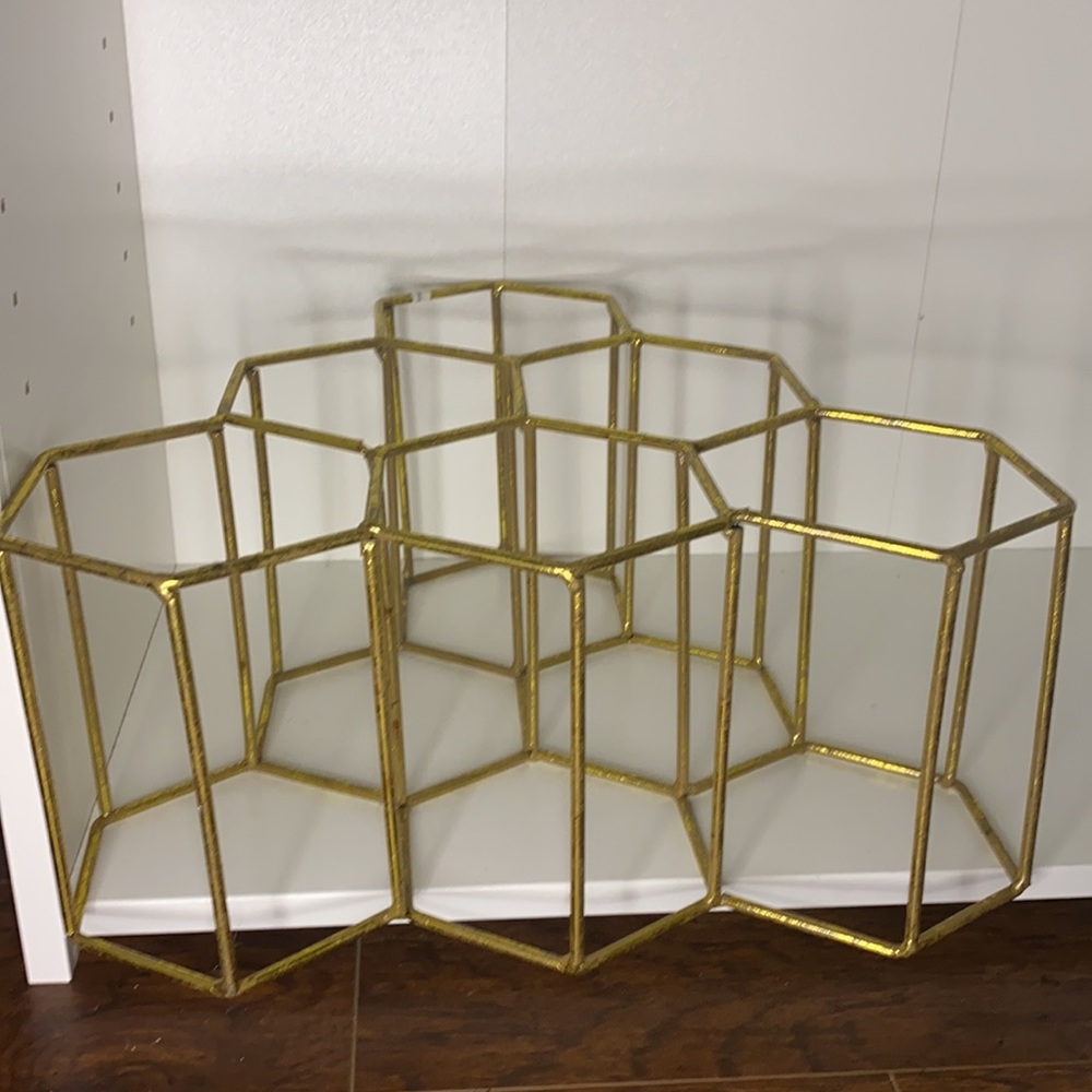 Gold Wine Rack/Holder - Picture 3 of 3